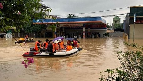 
Lũ gây thiệt hại lớn tại địa bàn tỉnh Thái Nguyên