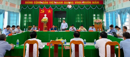 Ông Nguyễn Thanh Cần- Trưởng Ban Kinh tế- Ngân sách HĐND tỉnh lưu ý một số vấn đề cần quan tâm.

