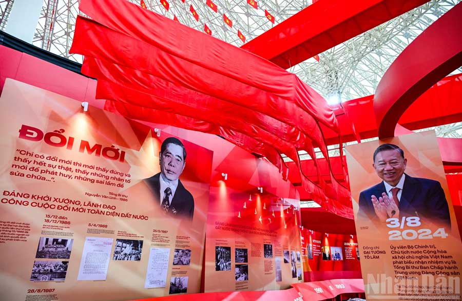 Những tư liệu, hình ảnh quý về cuộc đời và sự nghiệp của các vị lãnh đạo được trưng bày trang trọng, với nhiều ứng dụng và trải nghiệm hiện đại, mới mẻ, hấp dẫn, thực sự thu hút sự chú ý của đông đảo khách thăm quan.