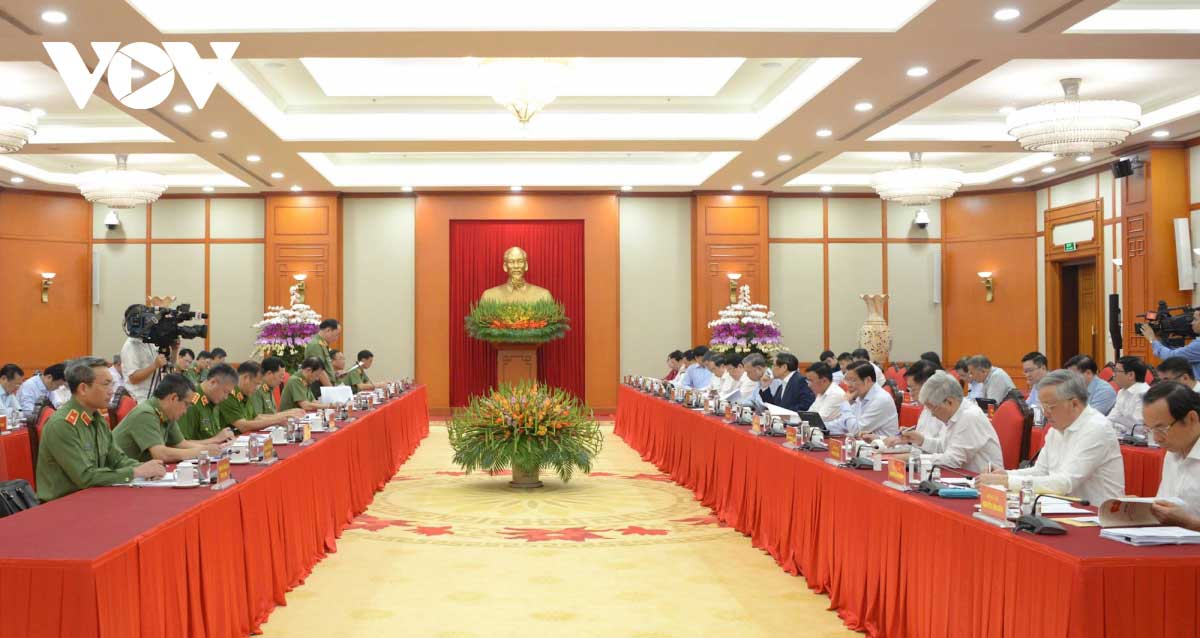 Toàn cảnh buổi làm việc