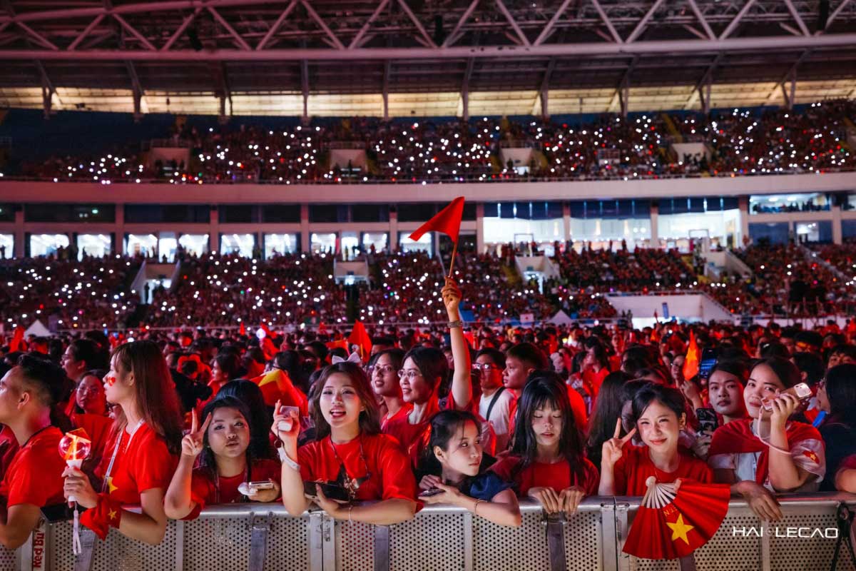 Các concert quốc gia với khán giả phần lớn là giới trẻ.