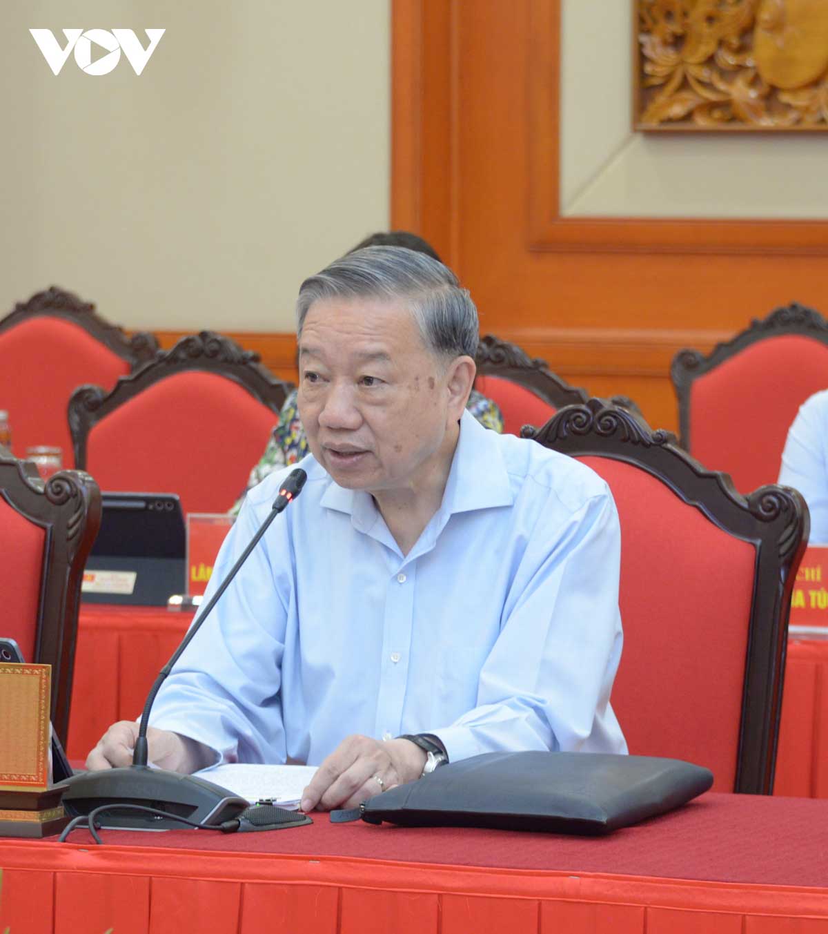 Tổng Bí thư Tô Lâm chủ trì buổi làm việc