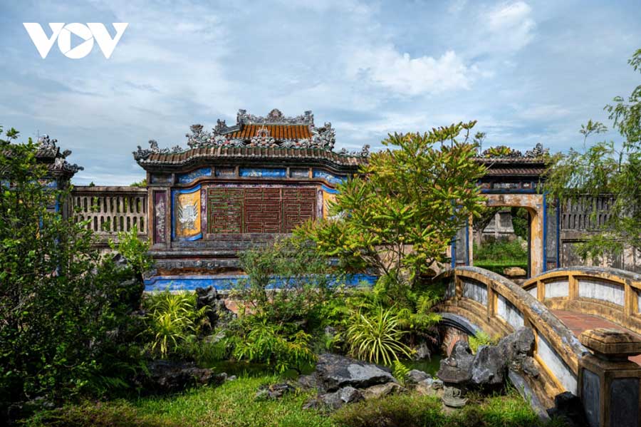 Không chỉ là nơi thư giãn, Vườn Thiệu Phương còn là minh chứng sống động cho nghệ thuật vườn ngự uyển Huế – loại hình kiến trúc cảnh quan độc đáo trong văn hóa Việt Nam.