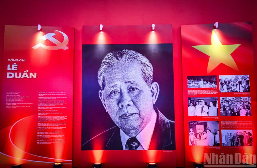 Chân dung Tổng Bí thư Lê Duẩn (nắm giữ cương vị từ tháng 9/1960 đến tháng 7/1986).