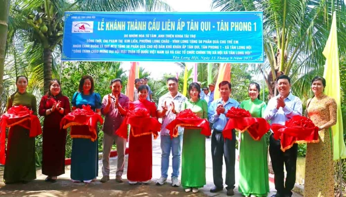 Khánh thành cầu Nguyễn Văn Diễn
