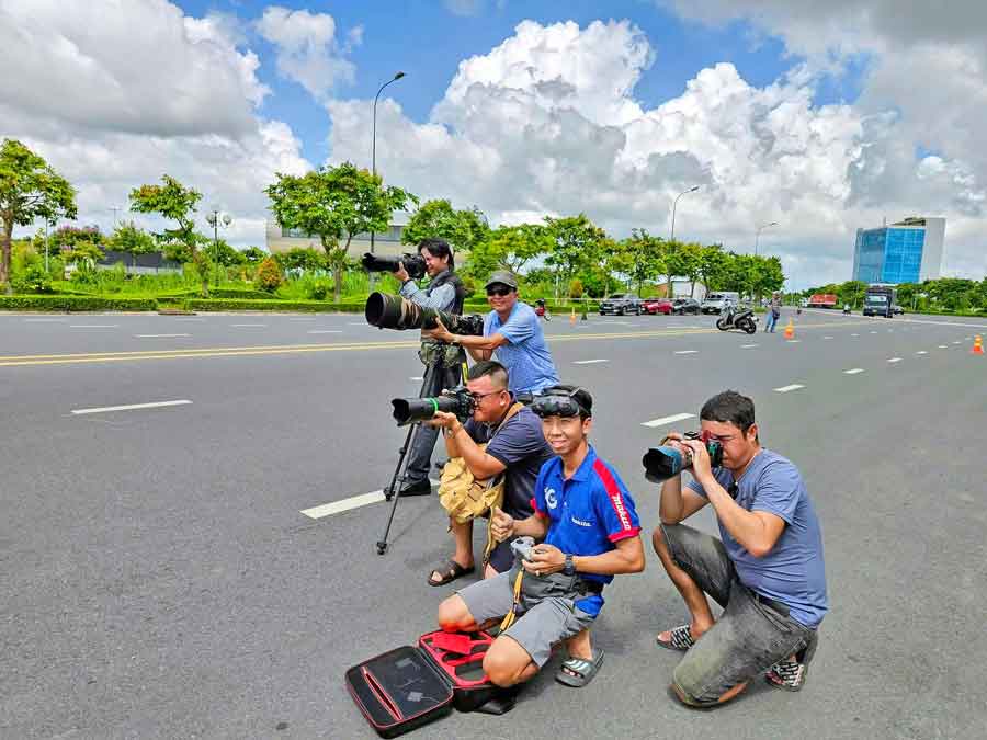 Đội ngũ nghệ sĩ nhiếp ảnh không ngừng tìm tòi, sáng tạo, quảng bá nét đẹp quê hương.