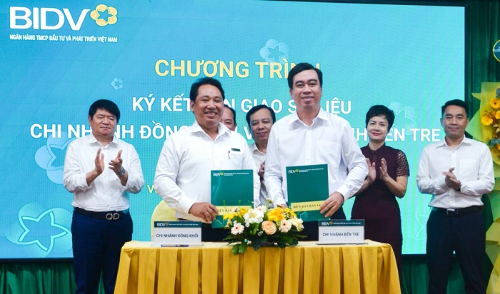 BIDV hợp nhất Chi nhánh Đồng Khởi vào Chi nhánh Bến Tre