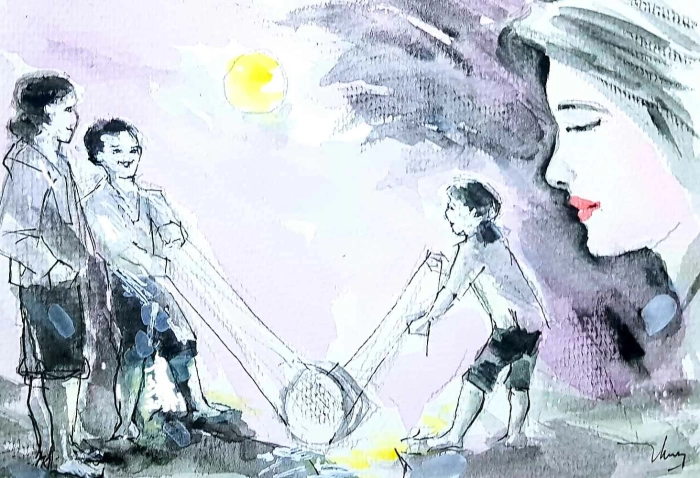 Chiếc gàu dây và ước mơ của mẹ