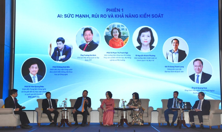 Phiên thảo luận AI: Sức mạnh, rủi ro và khả năng kiểm soát” - Ảnh: VGP/TG