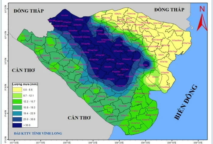 Ngày 22-23/9: Mưa lớn, mưa diện rộng xuất hiện trở lại