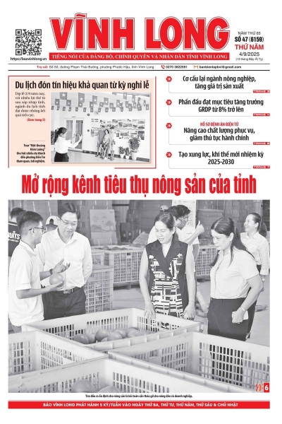 Mời bạn đọc xem báo in số 47 (6159) thứ năm ngày 4/9/2025