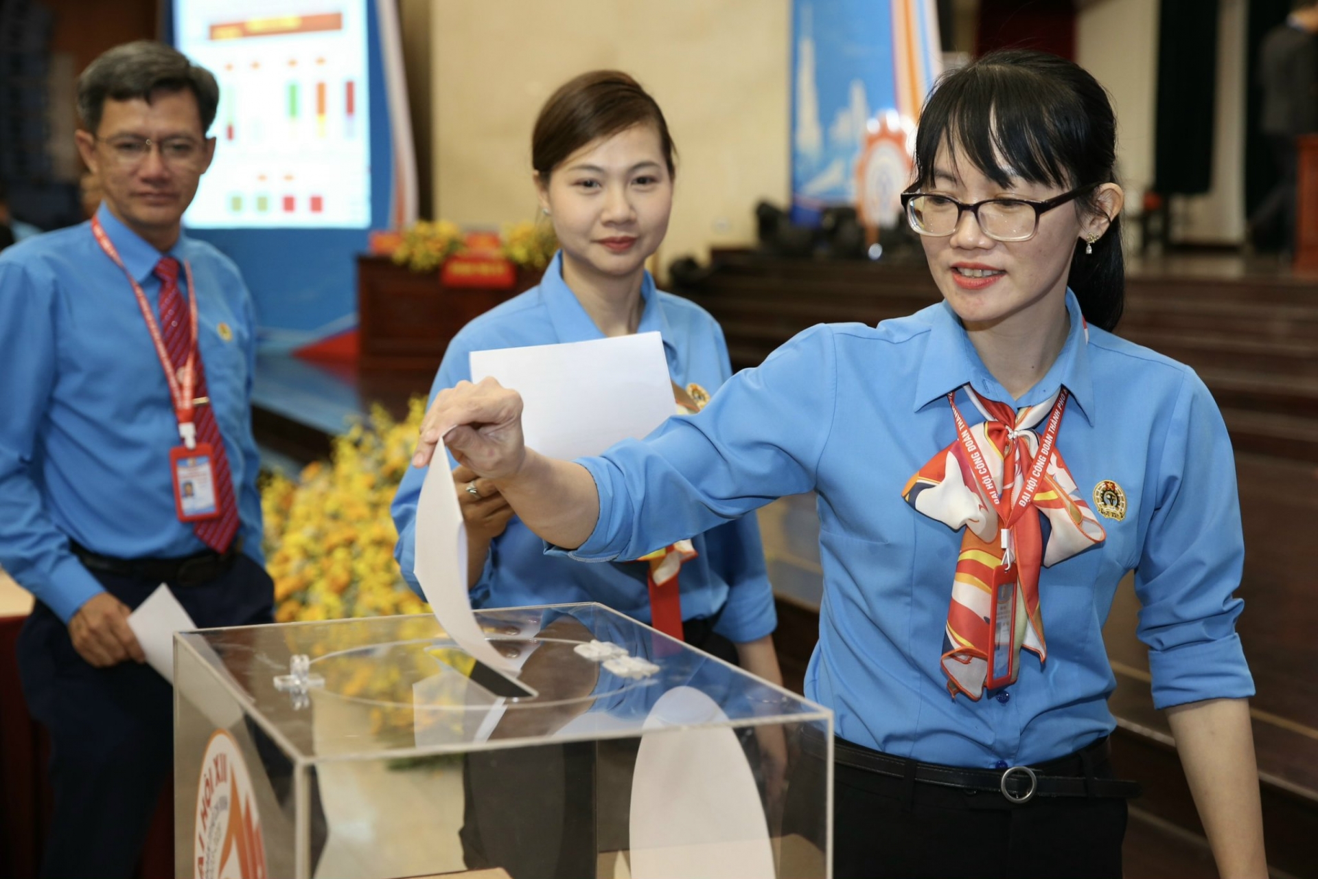 Đại hội Công đoàn các cấp phải tiếp tục đổi mới nội dung, hình thức, coi trọng chất lượng, đảm bảo tiến độ (Ảnh: Hoàng Triều)