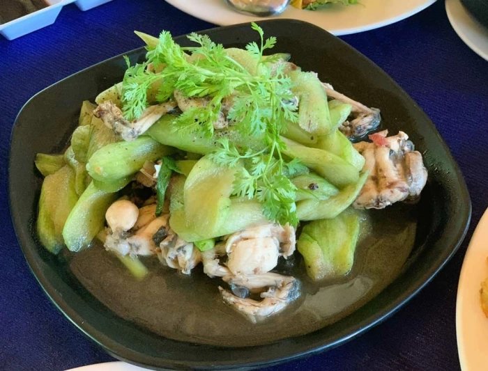 Ếch đồng xào môn ngọt 