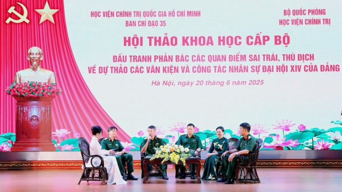 Đấu tranh chống luận điệu xuyên tạc công tác nhân sự Đại hội Đảng