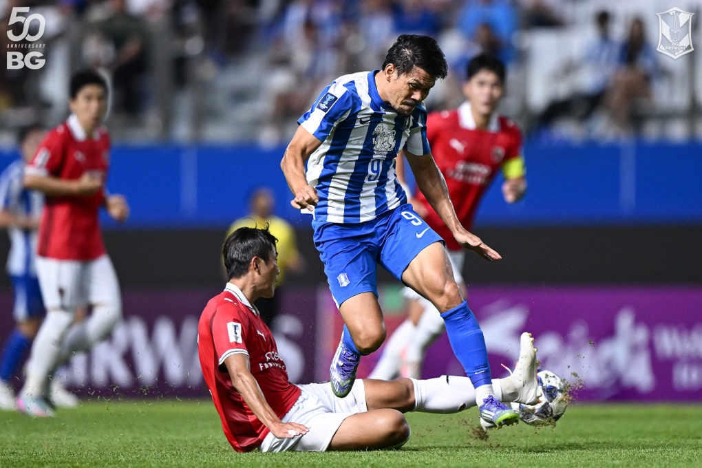 BG Pathum thua cựu vô địch châu Á Pohang Steelers (Ảnh: BG Pathum United).
