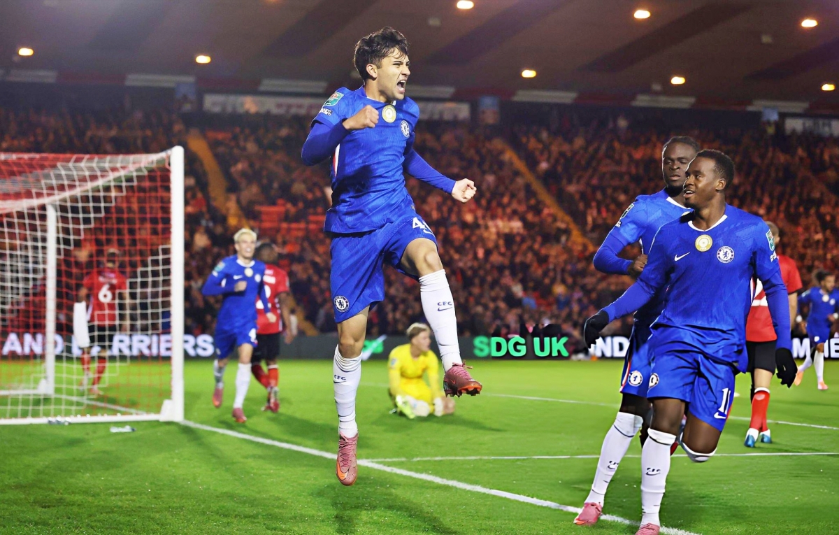 Chelsea ngược dòng thắng 2-1 trước Lincoln City. (Ảnh: Getty)