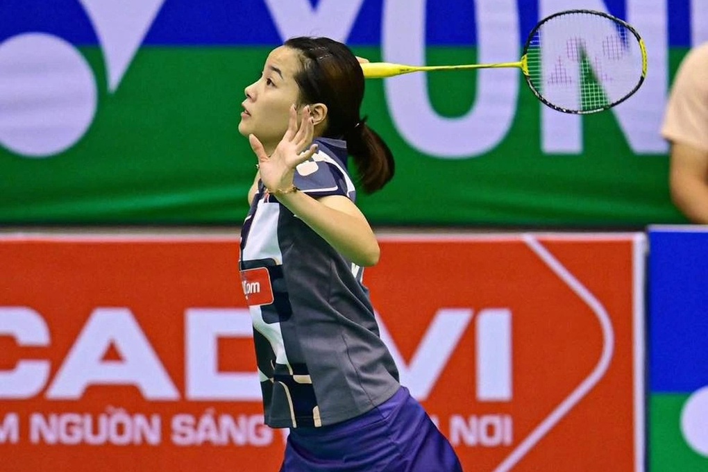 Thùy Linh vươn lên hạng 15 thế giới (Ảnh: Vietnam Open).