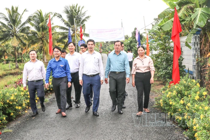 Xã Trà Côn tăng tốc về đích