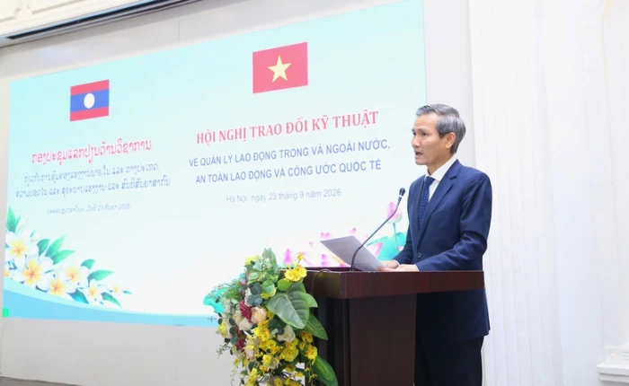 Việt Nam - Lào tăng chiều sâu hợp tác trong lĩnh vực lao động