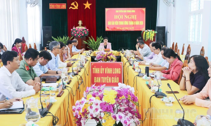 Hội nghị Báo cáo viên Trung ương tháng 9/2026