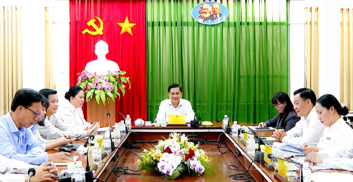 Bí thư Tỉnh ủy Trần Văn Lâu tiếp công dân định kỳ tháng 9