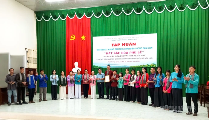 Xã Tân Thủy thành lập Câu lạc bộ Hát sắc bùa Phú Lễ