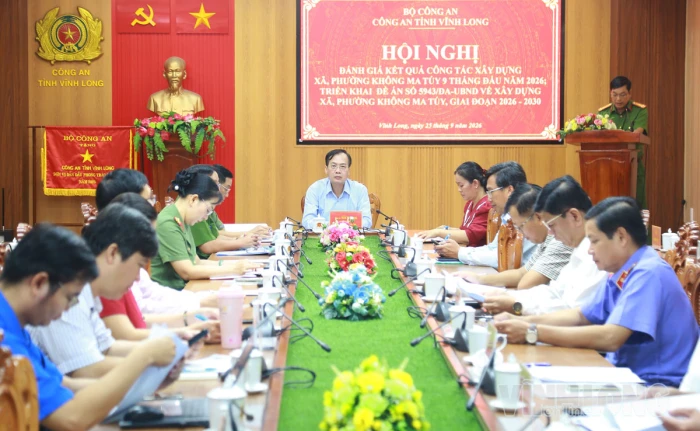 Phấn đấu đến cuối năm 2026 có ít nhất 30% xã, phường không ma túy
