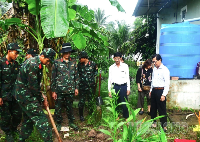 Tìm kiếm, quy tập hài cốt liệt sĩ tại phường An Hội