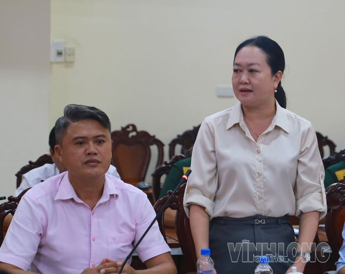 Đại biểu đóng góp kế hoạch tổ chức Tết Quân – Dân năm 2027.