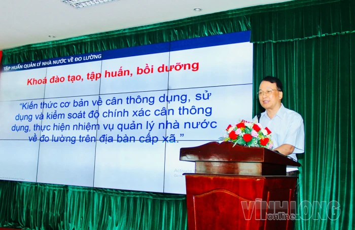 Tập huấn kiểm soát độ chính xác của cân trong kinh doanh