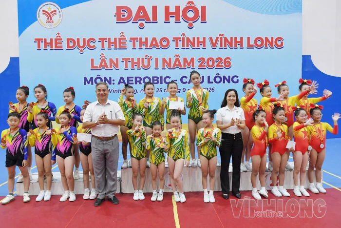 5 đơn vị dự tranh môn Aerobic Đại hội TDTT tỉnh