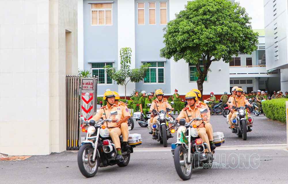 Công an tỉnh tăng cường lực lượng đảm bảo trật tự, ATGT dịp lễ Quốc khánh 2/9.
