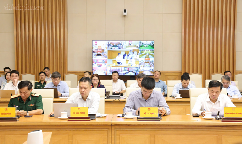 Các đại biểu dự Hội nghị - Ảnh: chinhphu.vn/Gia Huy

