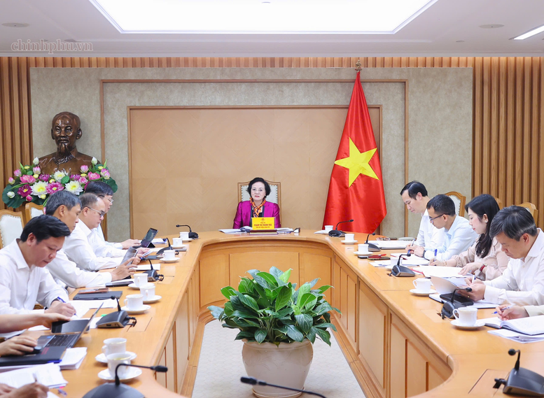 Theo Phó Thủ tướng, đây đều là những nội dung khó, phức tạp, cần được nghiên cứu kỹ, bảo đảm tính thực chất và khả năng triển khai - Ảnh: chinhphu.vn/Thu Giang

