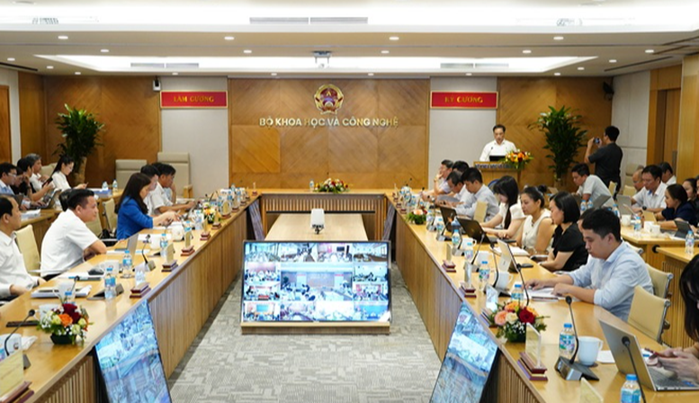 Hội nghị hướng dẫn các địa phương, doanh nghiệp viễn thông triển khai Chương trình cung cấp dịch vụ viễn thông công ích đến năm 2030 - Ảnh: chinhphu.vn/TG

