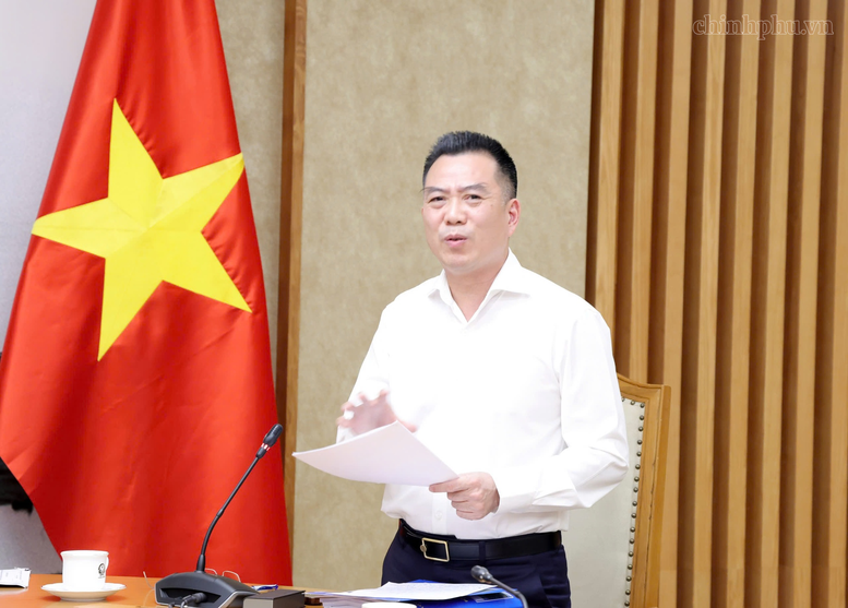Thứ trưởng Bộ NN&MT Đặng Ngọc Điệp phát biểu - Ảnh: chinhphu.vn/Gia Huy

