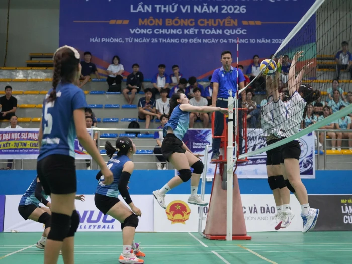 16 đội bóng tranh chức vô địch bóng chuyền sinh viên toàn quốc tại Hải Phòng: Hứa hẹn hấp dẫn