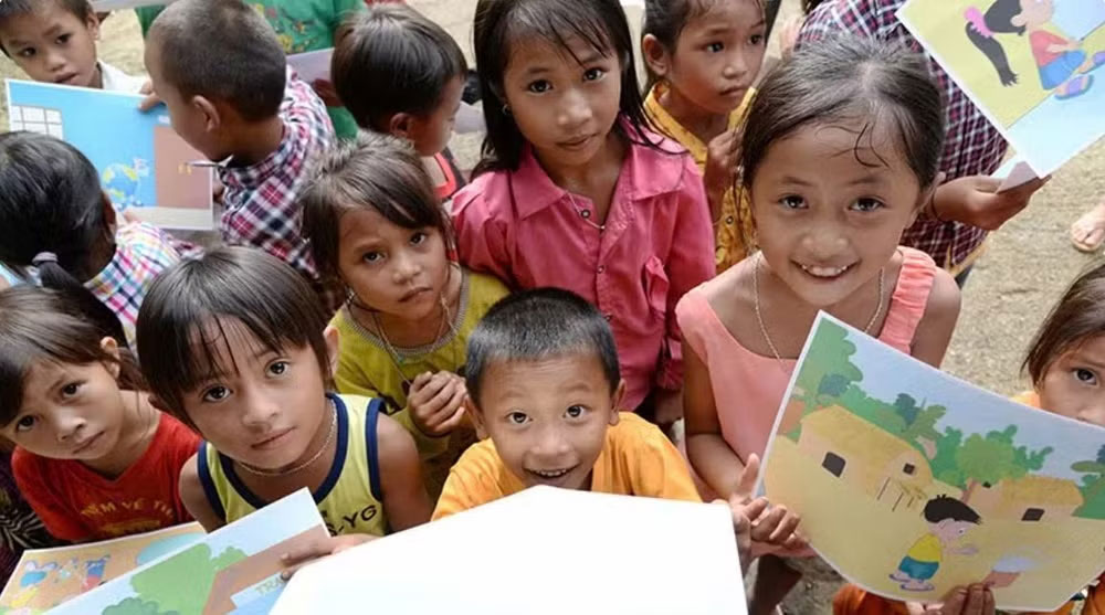 Các em nhỏ tại điểm trường Hát Khoang (xã Mường Mùn, huyện Tuần Giáo, tỉnh Điện Biên). (Ảnh minh họa: THỦY NGUYÊN)