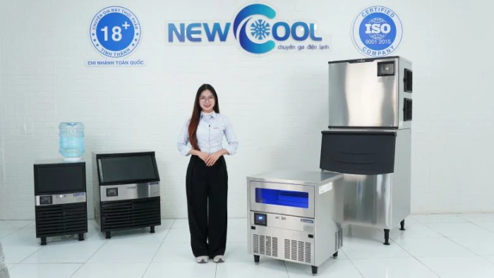 Máy làm đá công nghiệp cho mô hình F&B