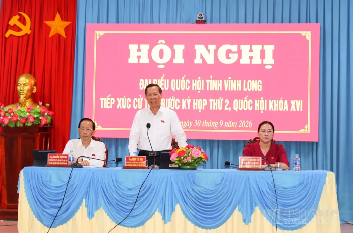 Đại biểu Quốc hội khóa XVI tiếp xúc cử tri các địa phương