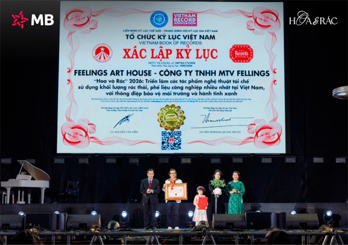 MB đồng hành cùng “Hoa và Rác” 2026, lan tỏa thông điệp sống xanh