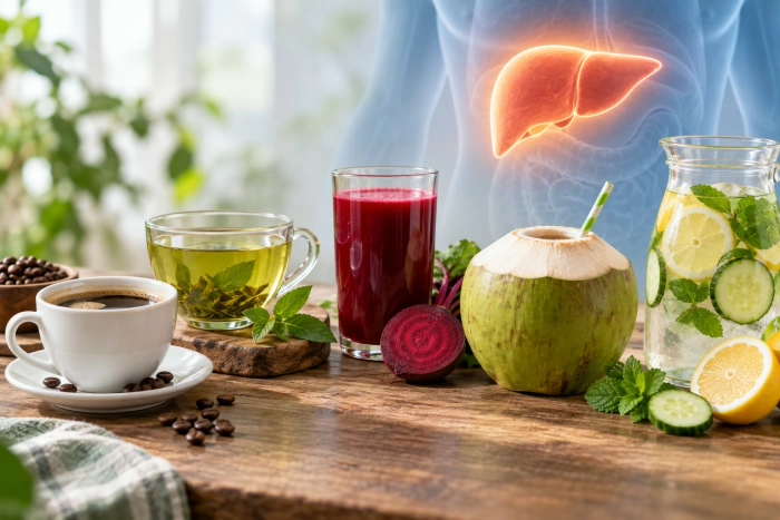 Ngoài nước lọc, 5 đồ uống giúp gan khỏe hơn