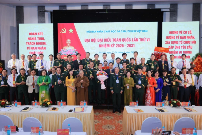 Đại hội đại biểu toàn quốc Hội Nạn nhân chất độc da cam/dioxin Việt Nam lần thứ VI, nhiệm kỳ 2026-2031