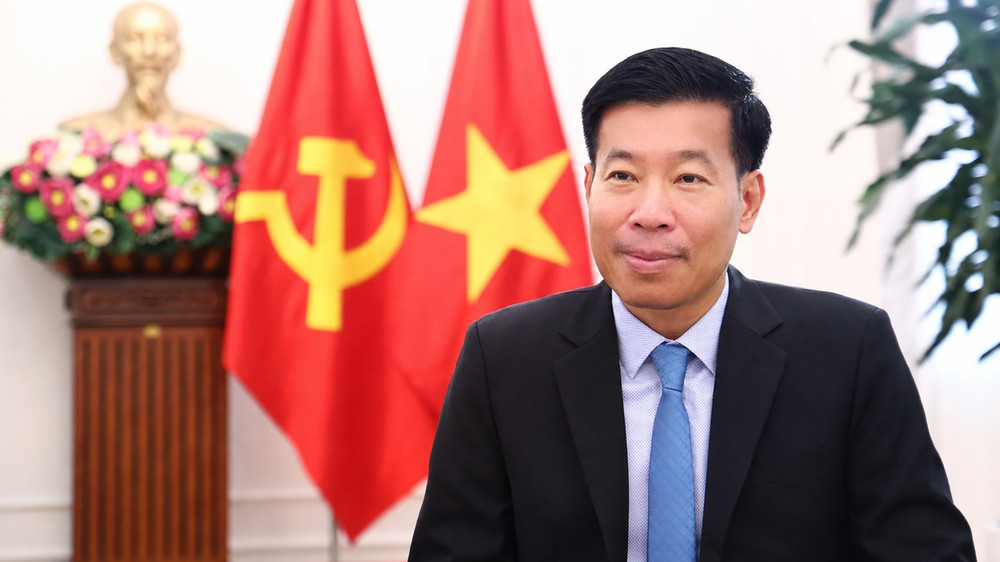 Ủy viên Trung ương Đảng, Thứ trưởng Ngoại giao Nguyễn Mạnh Cường. (Ảnh: Bộ Ngoại giao Việt Nam cung cấp)
