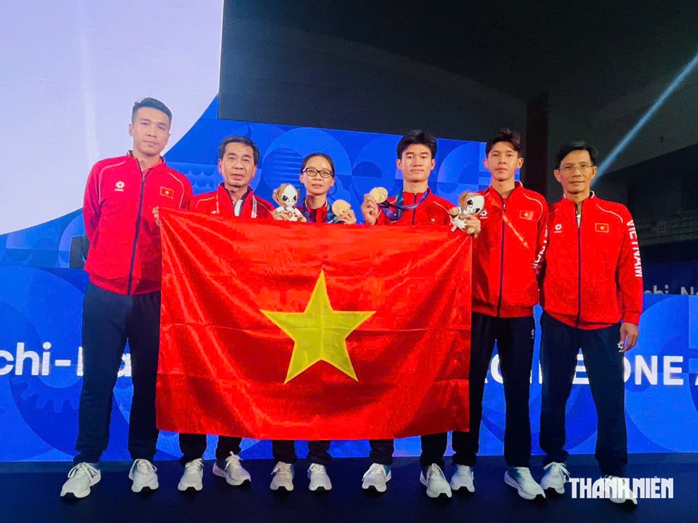 Đội tuyển teqball dự ASIAD 20 bằng nguồn xã hội hóa.

Ảnh: Quang Tuyến

