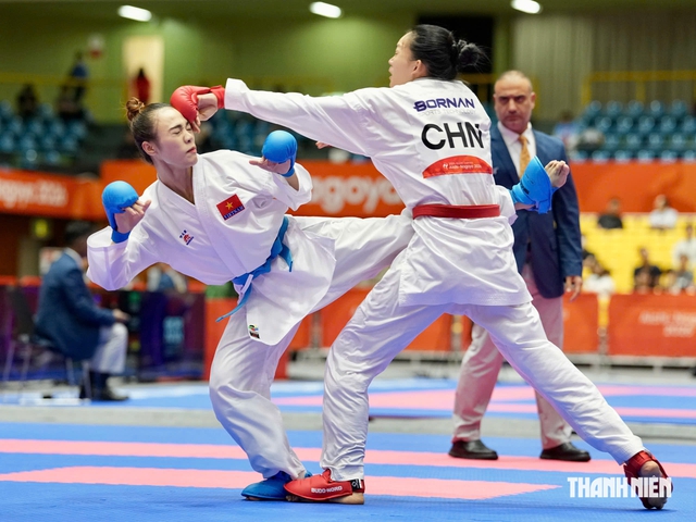 Karate vẫn còn hy vọng vào nội dung đồng đội nữ.

ẢNH: ĐỘC LẬP

