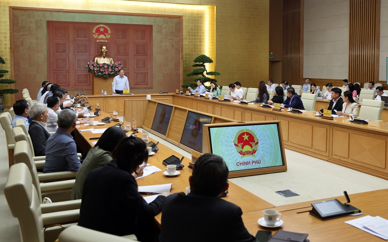 Cuộc làm việc của Ủy viên Bộ Chính trị, Phó Thủ tướng Thường trực Chính phủ Phạm Gia Túc với các hiệp hội, doanh nghiệp tiêu biểu ngành hàng nông, lâm, thủy sản - Ảnh: chinhphu.vn/Phương Nguyên

