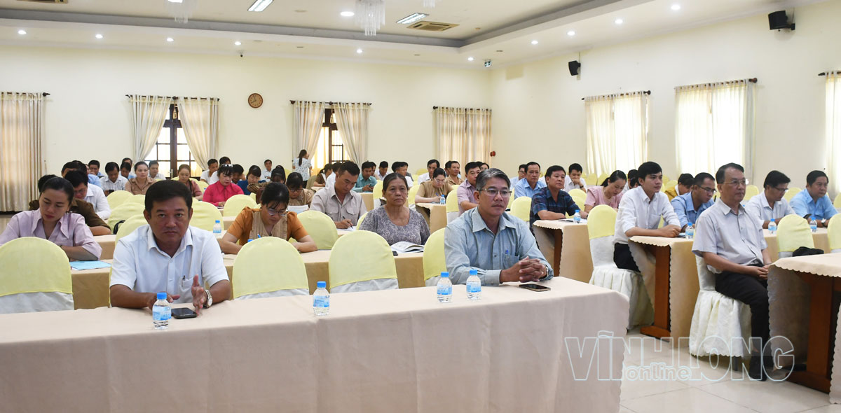 Học viên tham gia lớp tập huấn.