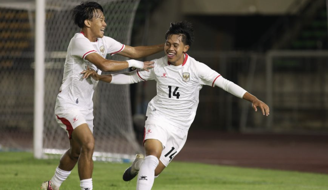 U.20 Indonesia có chiến thắng 3-0 trước U.20 Lào ở trận đấu gần nhất.
ẢNH: AFC