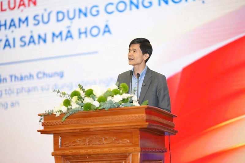 Thượng tá Nguyễn Thành Trung, Cục A05, Bộ Công an. (Ảnh VBA)
